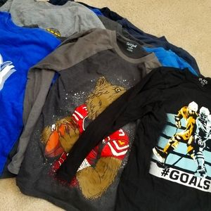 Size Lg Youth Long Sleeve Shirts